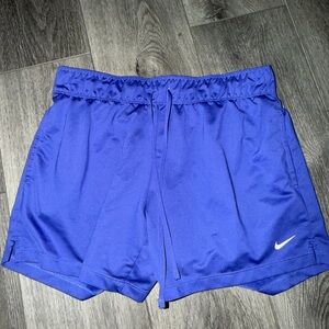 Nike Women's Royal Blue Athletic Shorts